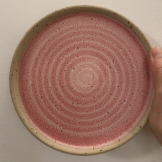 Tallerken rosa - Ø 18 cm