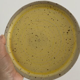 Tallerken gul Ø 18 cm / 22 cm